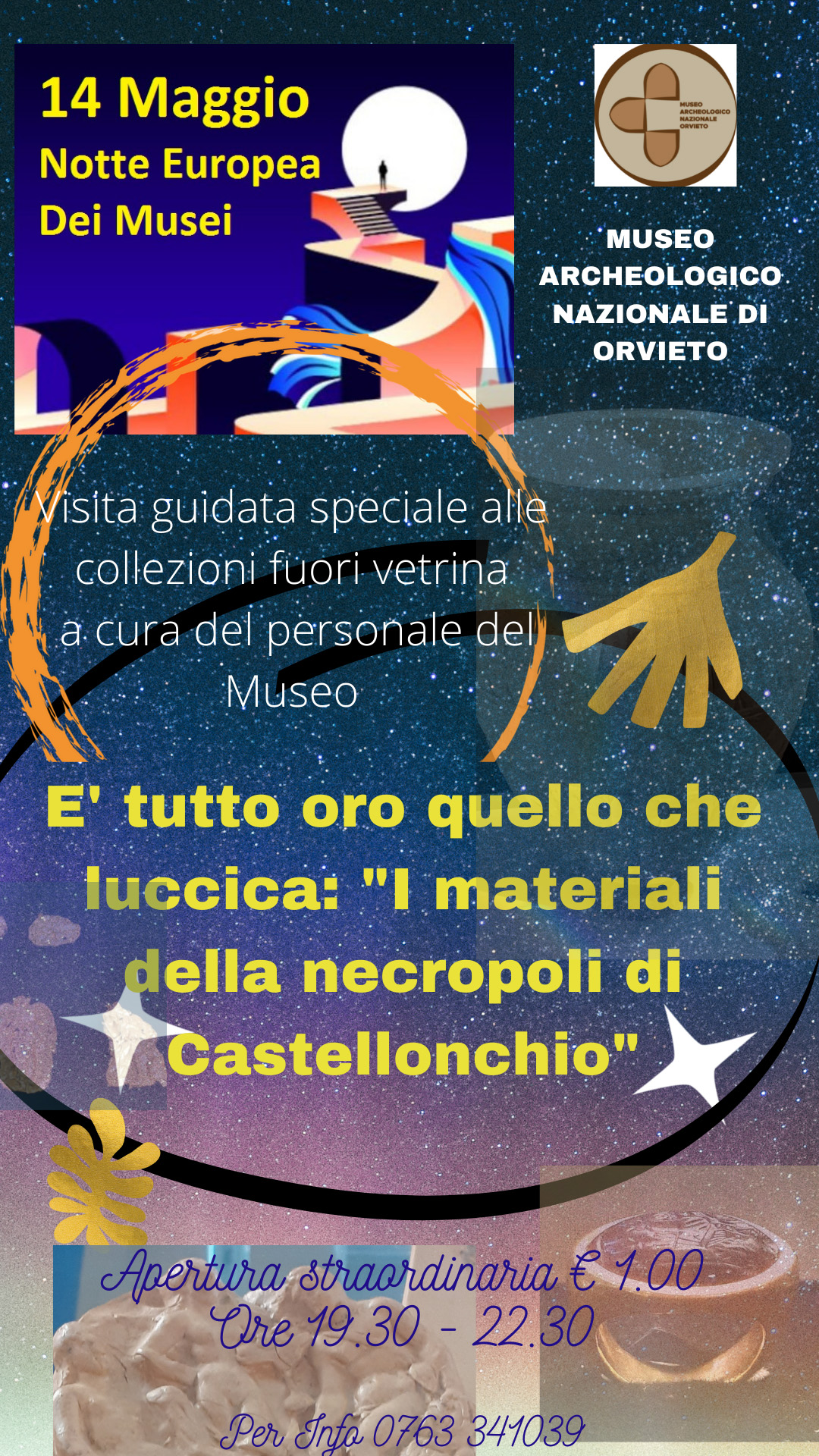 È tutt'oro quello che luccica: "i materiali della Necropoli di Castellonchio"
